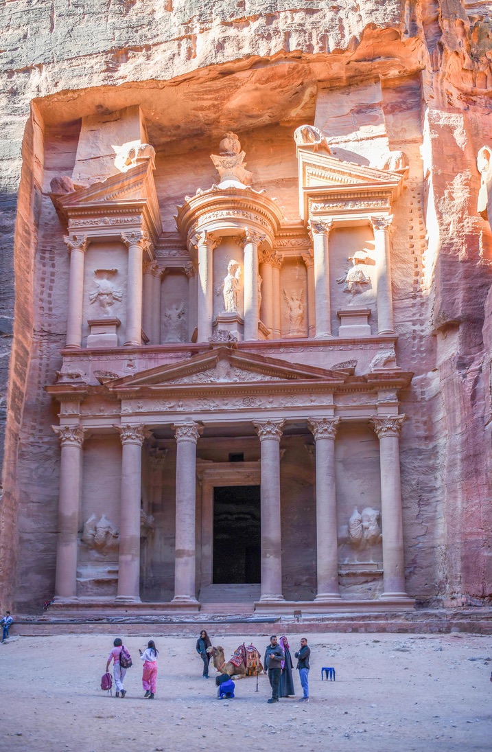 Day 15: Patti Does her own Stunts at Petra