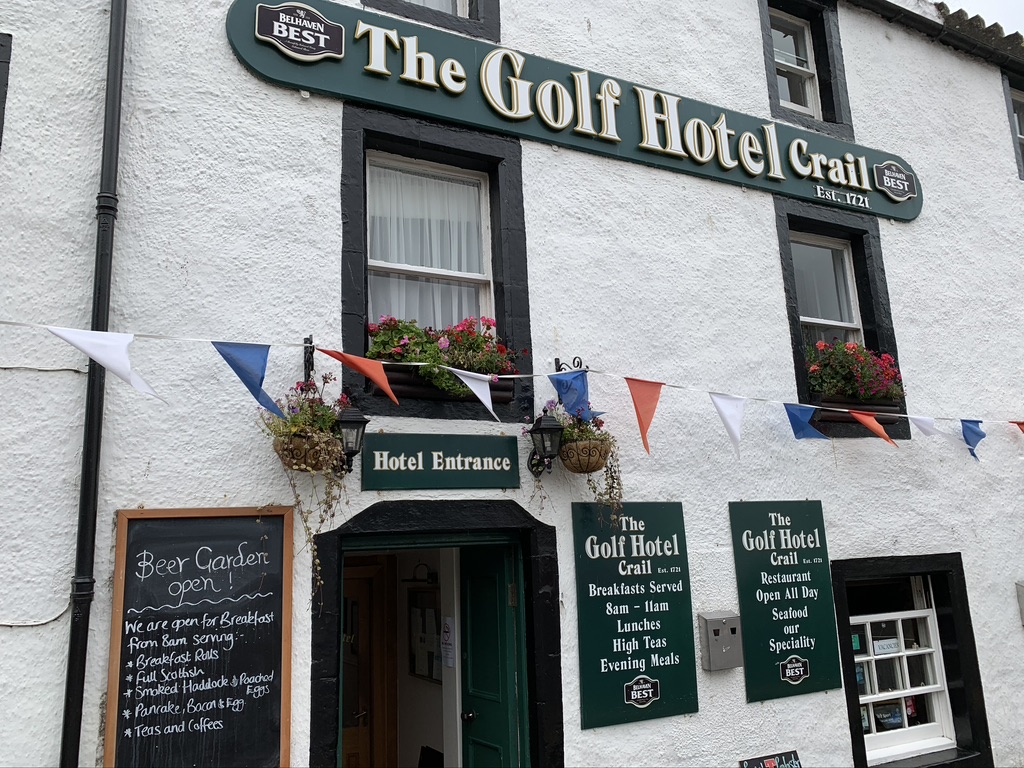 Day 15:  Golf with Graham at Crail!