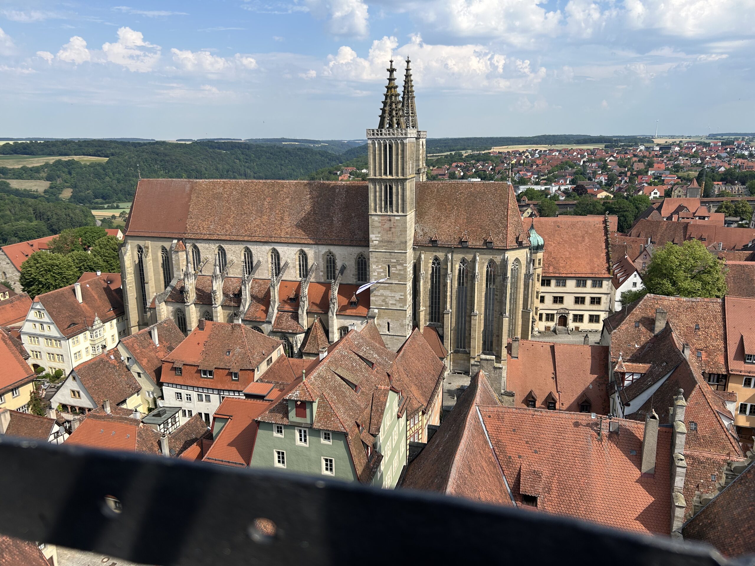 Day 7: Sunday in quiet Rothenburg.