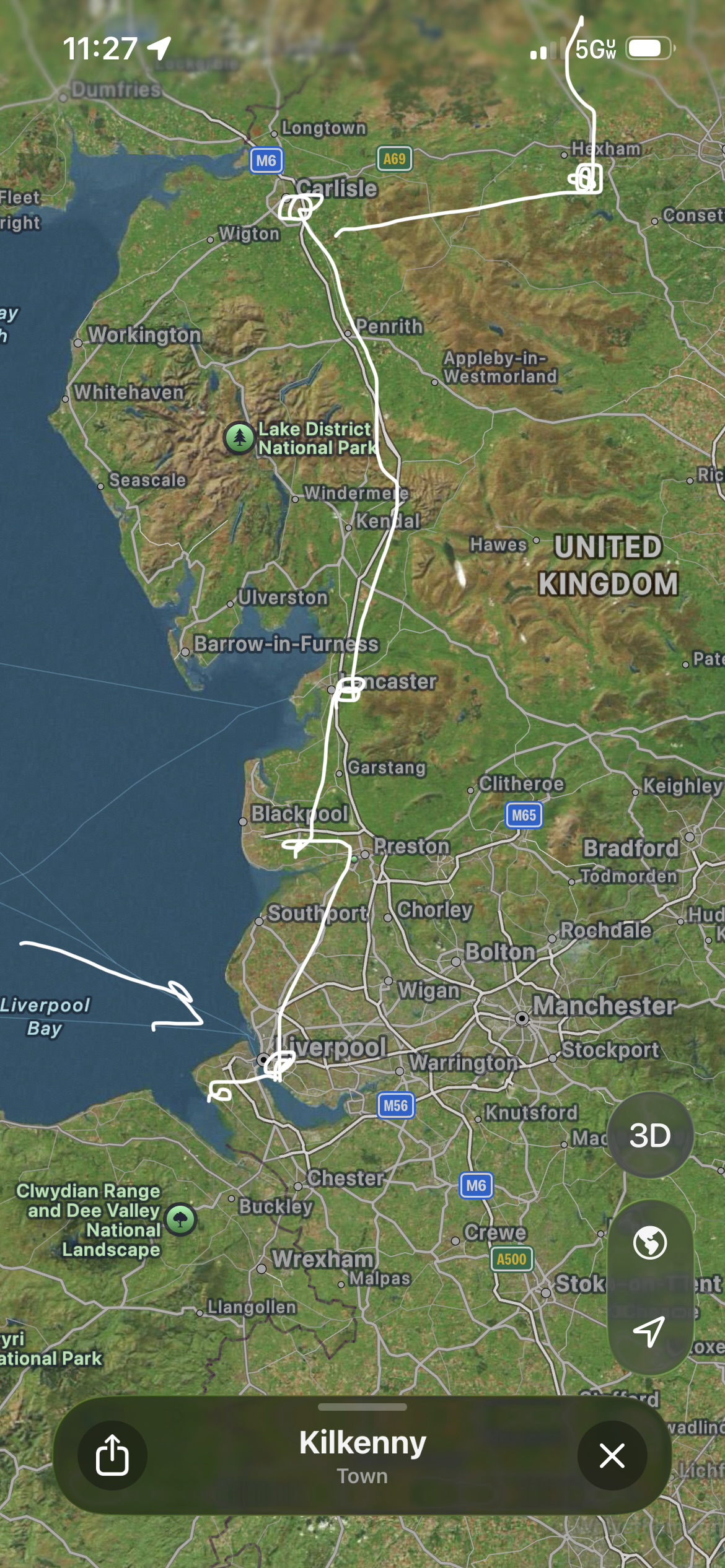 England: Day 10, Goodbye Liverpool, Hello Northern England!